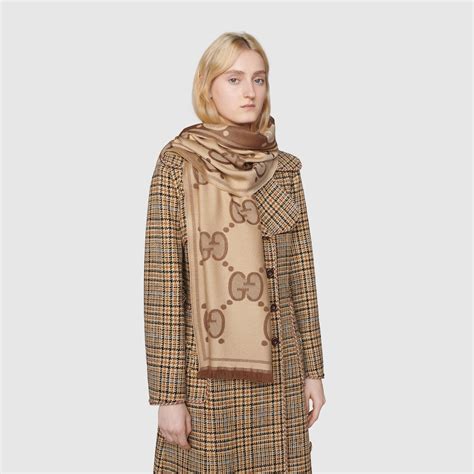 sciarpa gucci jacquard|Gucci Scarves and Wraps for Women .